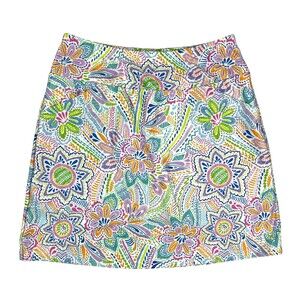 B Skinz Club House Golf Skort  Women's Size XS  Floral Activewear Pull-on